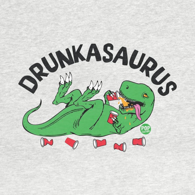 DRUNK DINO by toddgoldmanart